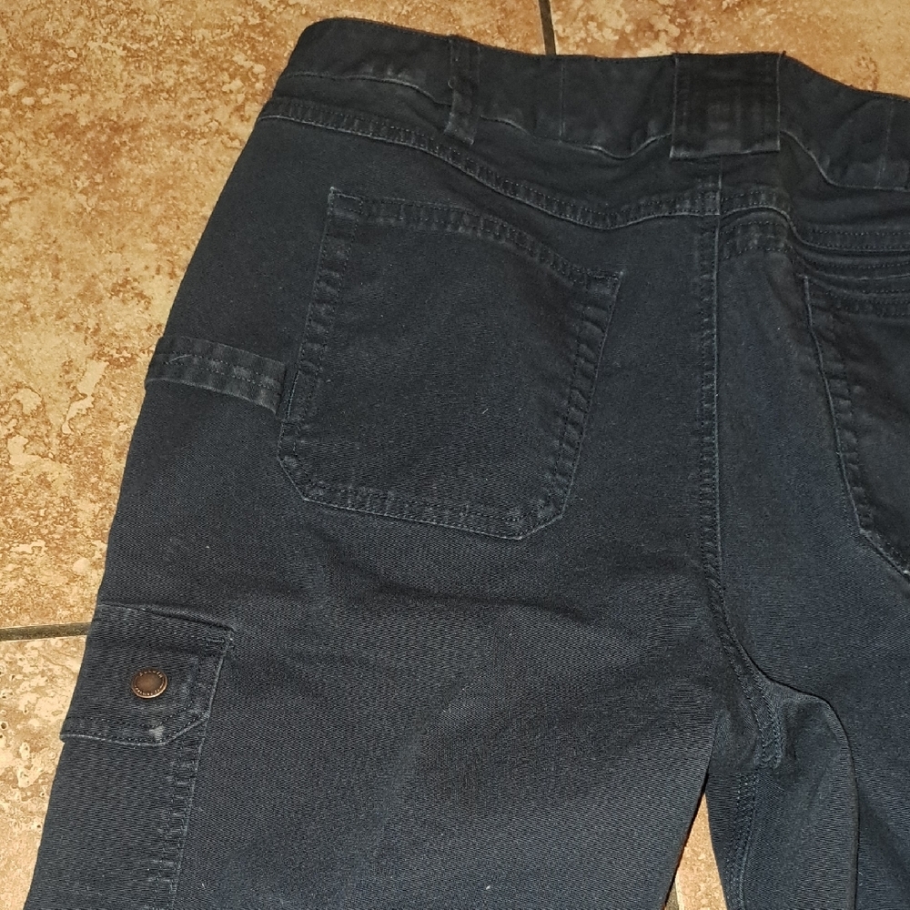 Duluth Trading Co Navy Skinny Pants (BUNDLE UP TO SAVE$) - Picture 6 of 8
